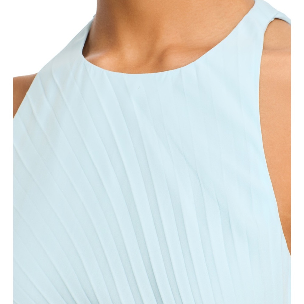 A.L.C. Soft Blue Pleated Dress